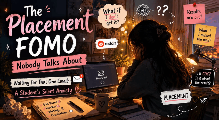 The Placement FOMO Nobody Talks About β Waiting for That One Email: A Student's Silent Anxiety